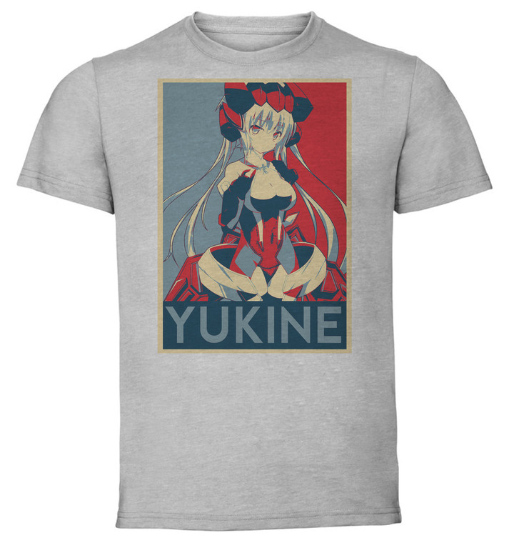 T-Shirt Unisex - Grey - Propaganda - Symphogear - Chris Yukine