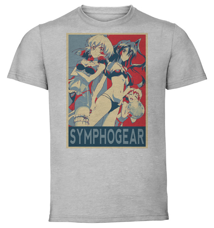 T-Shirt Unisex - Grey - Propaganda - Symphogear Group