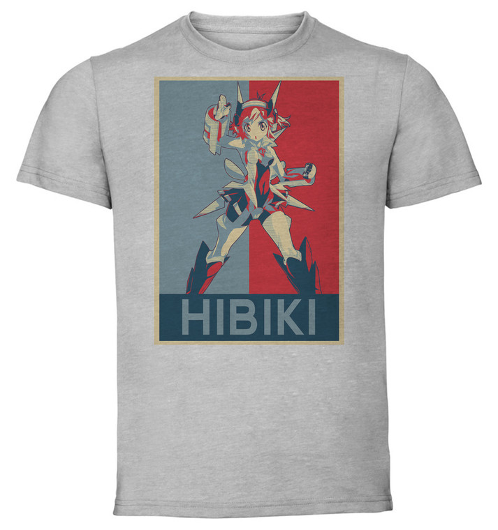 T-Shirt Unisex - Grey - Propaganda - Symphogear Tachibana Hibiki