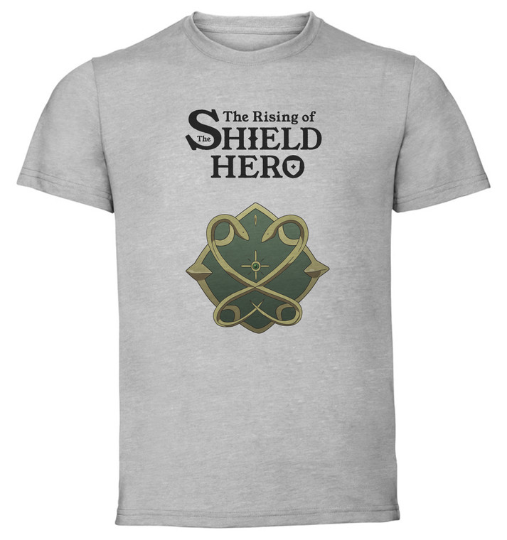 T-Shirt Unisex - Grey - Rising of the Shield Hero - Tate No Yuusha - Snake Chimera Shield