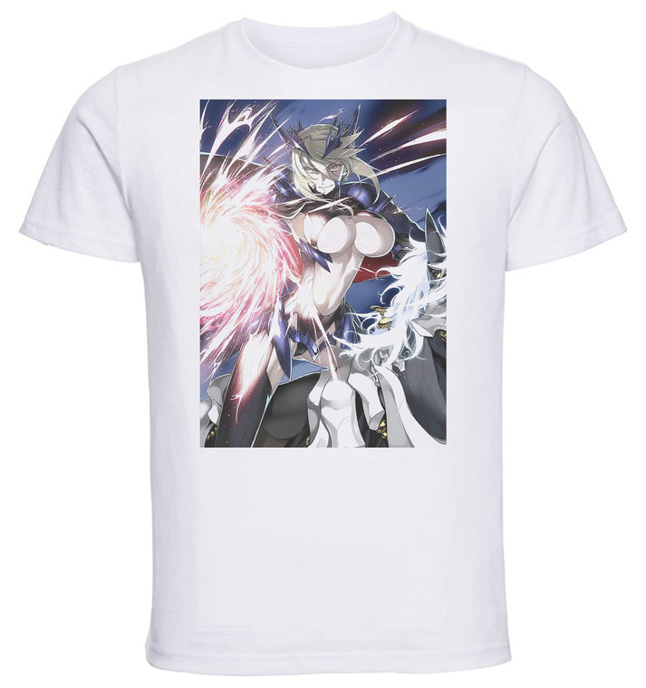 T-Shirt Unisex - White - Fate Grand Order - Artoria Lancer Alter