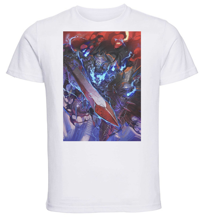 T-Shirt Unisex - White - Fate Grand Order - First Hassan