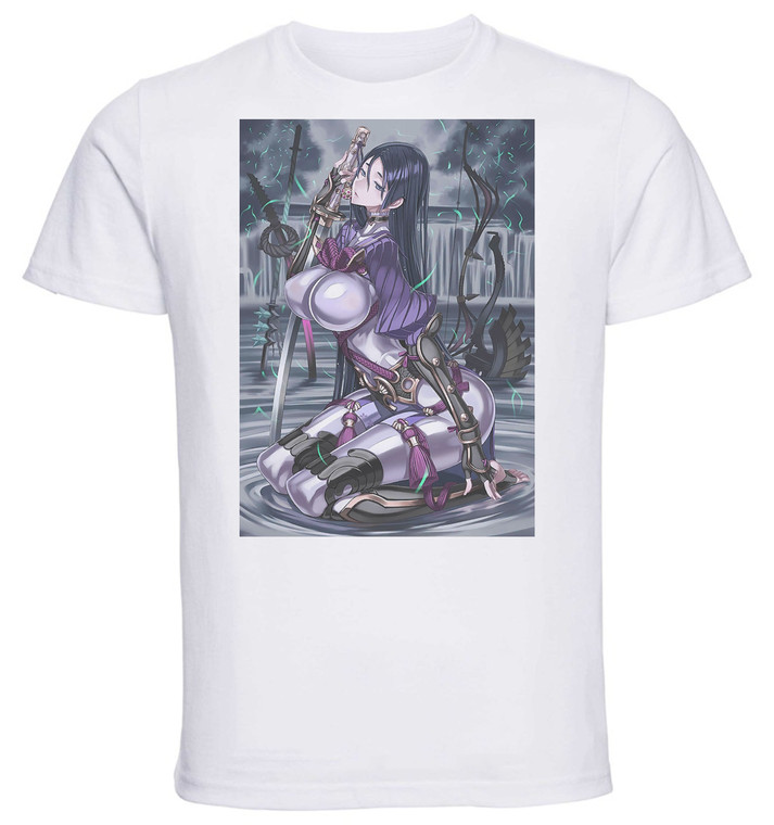 T-Shirt Unisex - White - Fate Grand Order - Minamoto No Raikou