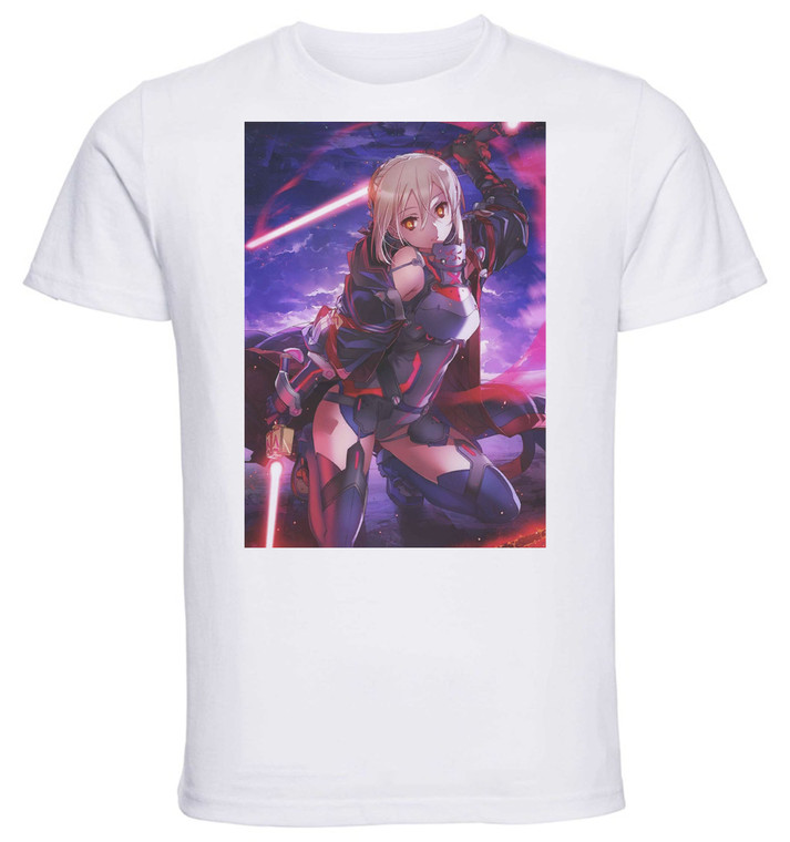 T-Shirt Unisex - White - Fate Grand Order - Mistery Heroine X Alter