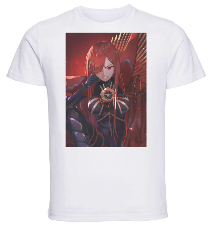 T-Shirt Unisex - White - Fate Grand Order - Oda Nobunaga avenger variant