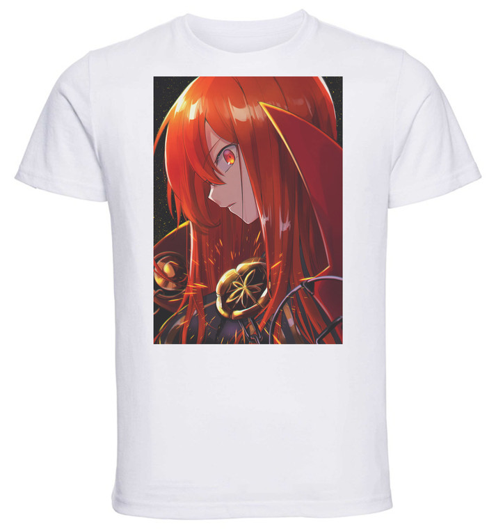 T-Shirt Unisex - White - Fate Grand Order - Oda Nobunaga avenger