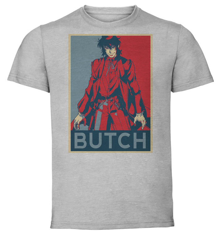 T-Shirt Unisex - Grey - Propaganda - Drifters - Butch Cassidy