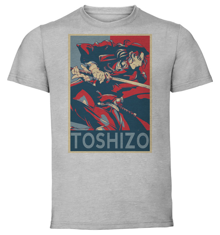 T-Shirt Unisex - Grey - Propaganda - Drifters - Hijikata Toshizo
