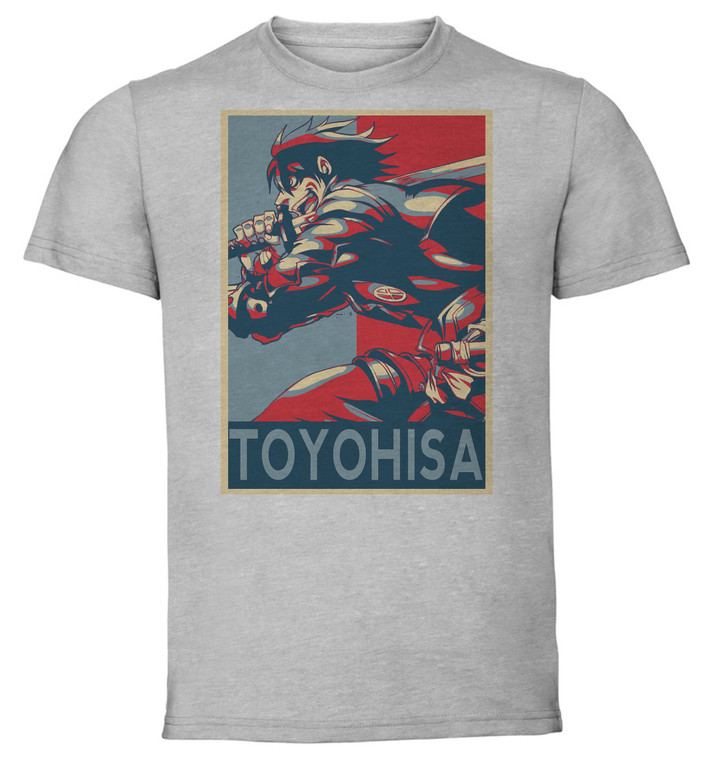T-Shirt Unisex - Grey - Propaganda - Drifters - Shimazu Toyohisa