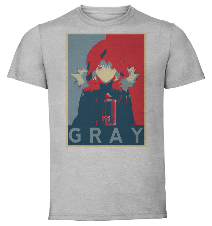 T-Shirt Unisex - Grey - Propaganda - Lord El-Melloi II Case Files - Gray