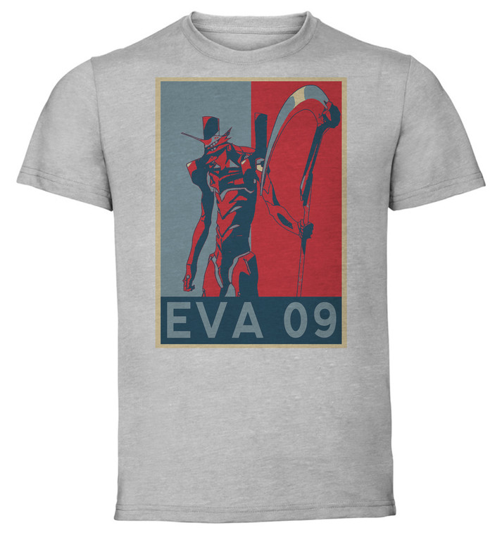 T-Shirt Unisex - Grey - Propaganda - Neon Genesis Evangelion - Eva 09 Adam Vessel