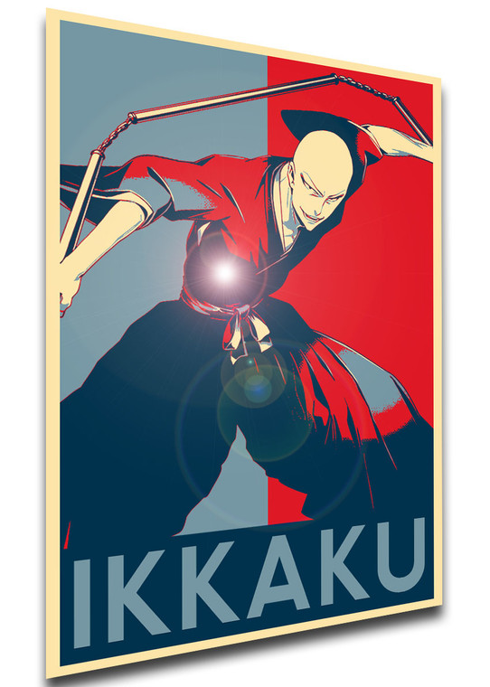 Poster - LL0394 - Propaganda - Bleach - Ikkaku Madarame