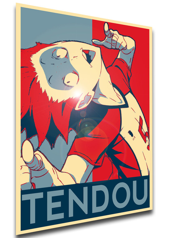 Poster - SA0374 - Propaganda - Haikyuu - Shiratorizawa Team - Satori Tendou