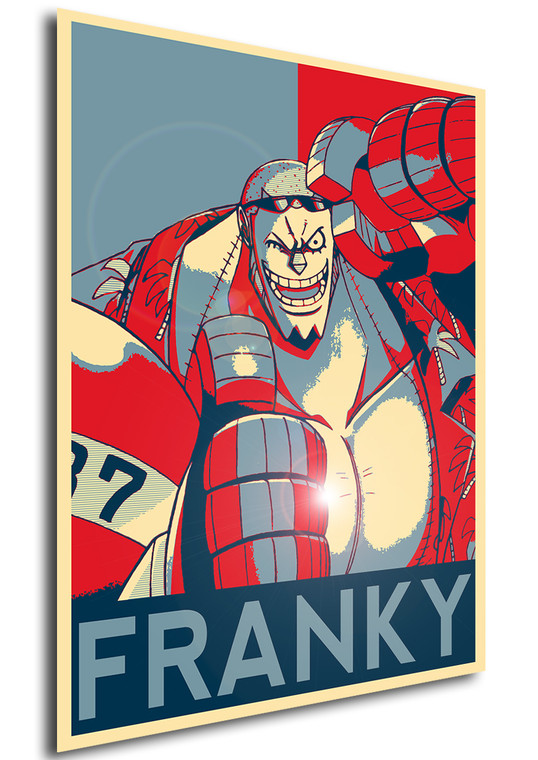 Poster - Propaganda - One Piece - Franky