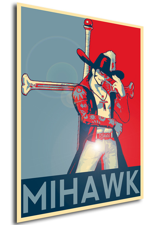 Poster - Propaganda - One Piece - Mihawk