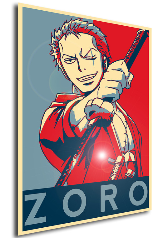 Poster - Propaganda - One Piece - Zoro Variant 02