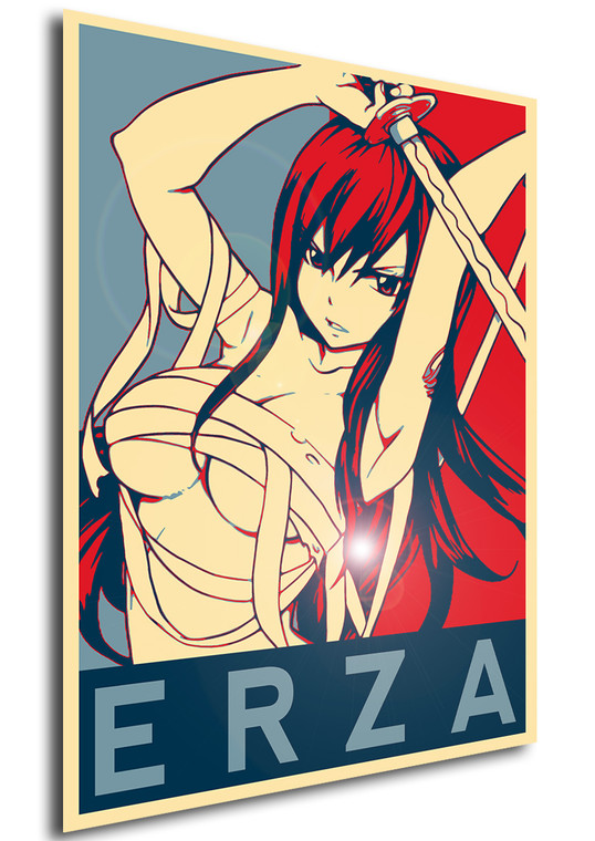 Poster - Propaganda - Fairy Tail - Erza