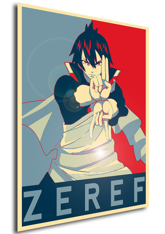 Poster Propaganda Fairy Tail Zeref