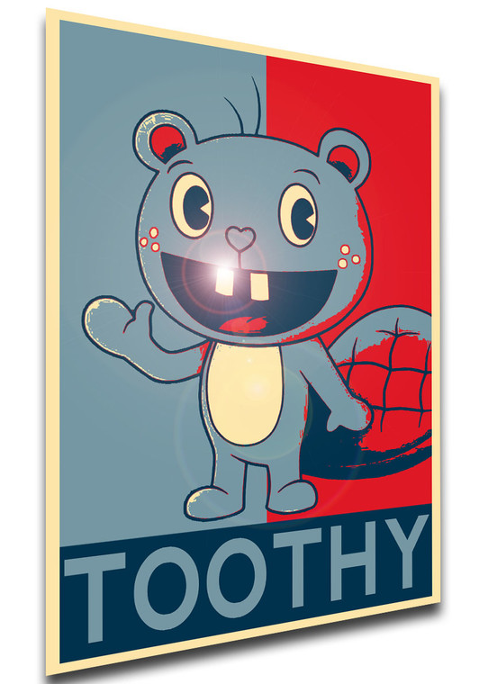 Poster - LL0440 - Propaganda - Happy Tree Friends - Toothy