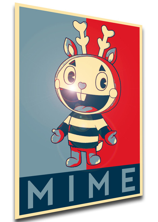 Poster - LL0443 - Propaganda - Happy Tree Friends - Mime