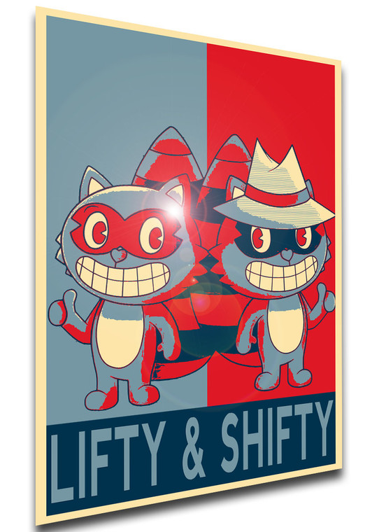 Poster - LL0449 - Propaganda - Happy Tree Friends - Lifty & Shifty