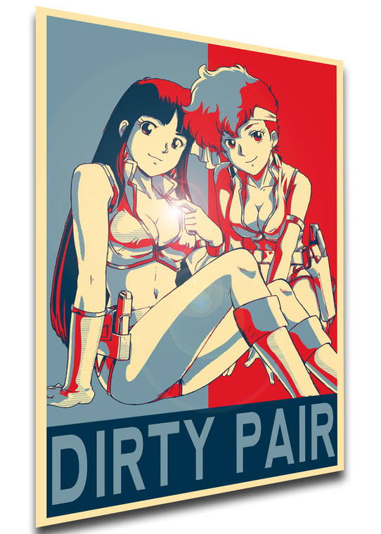 Poster - LL0454 - Propaganda - Dirty Pair - Kei & Yuri