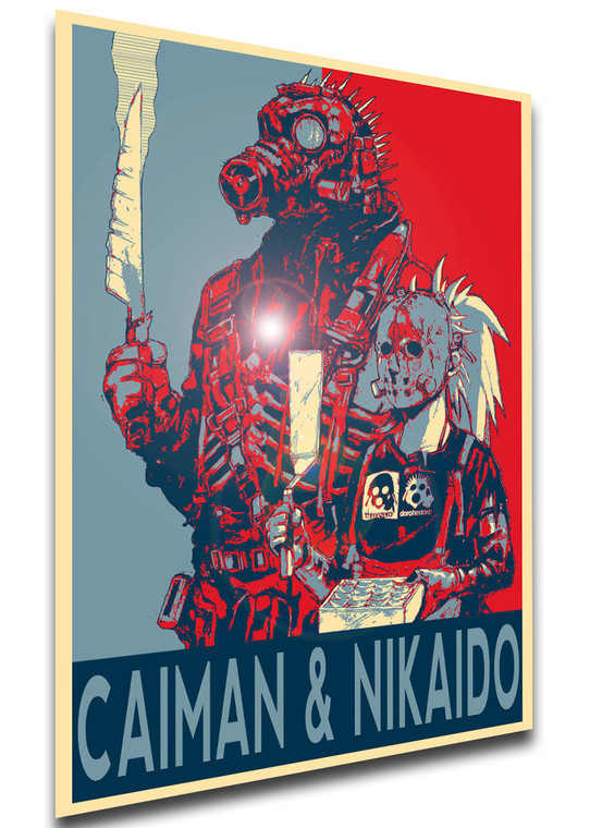 Poster - LL0460 - Propaganda - Dorohedoro - Caiman & Nikaido