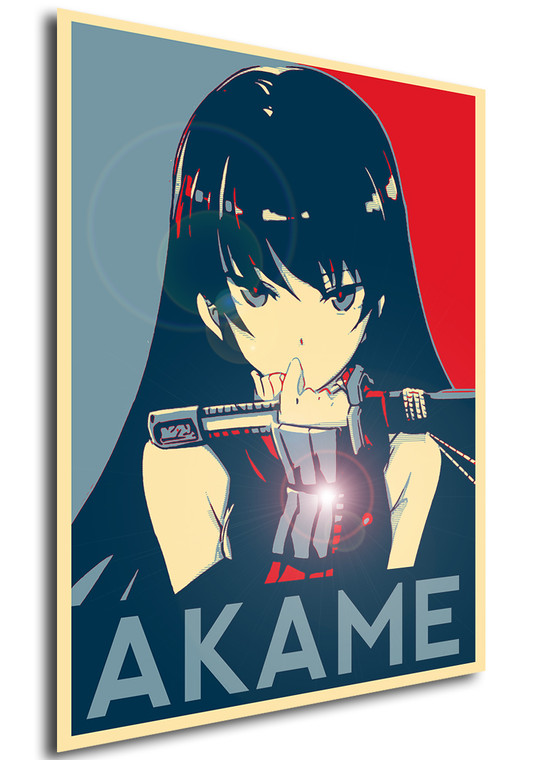 Poster Propaganda Akame Ga Kill - Akame