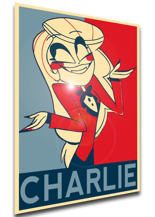 Poster - SA0442 - Propaganda - Hazbin Hotel - Charlie Poster - SA0442 - Propaganda - Hazbin Hotel - Charlie