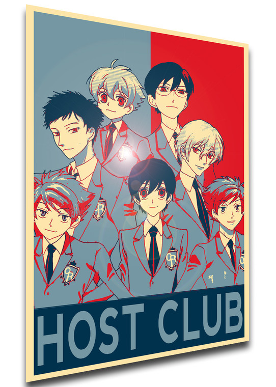 Poster Propaganda - Ouran Highschool Host Club - Characters - LL0752