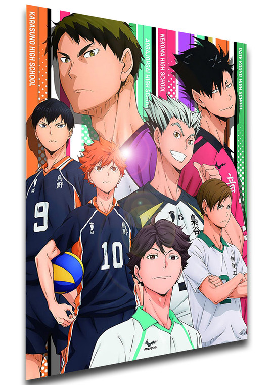Poster - Anime - Locandina - Haikyuu - Characters variant 02
