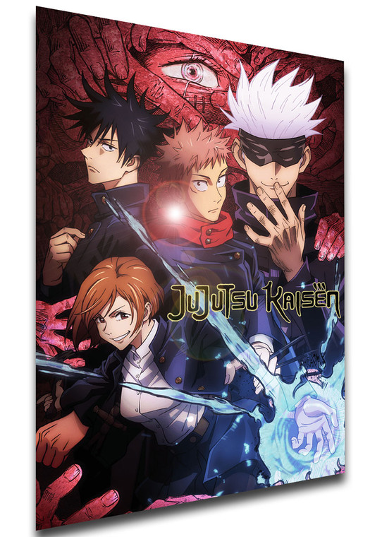 Poster - Anime - Locandina - Jujutsu Kaisen - Characters
