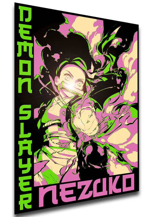 Poster - Japanese Style - Demon Slayer - Nezuko Kamado - SA0633