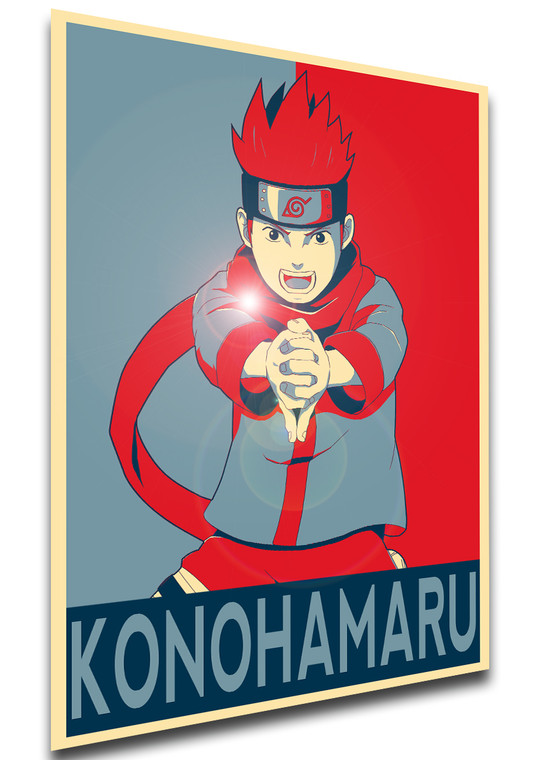 Poster Propaganda - Naruto - Konohamaru Sarutobi Variant - LL1486