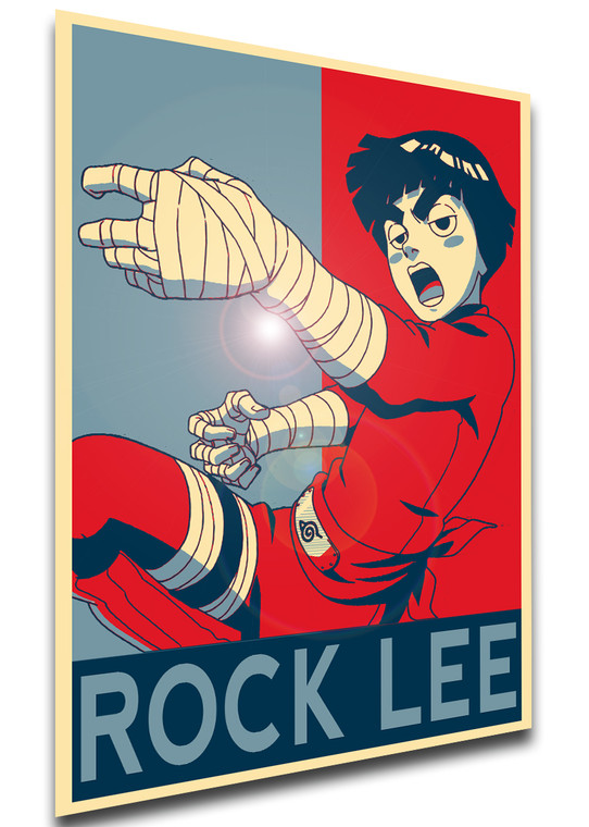 Poster Propaganda - Naruto - Rock Lee Drunken - LL1494