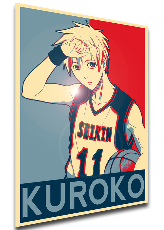 Poster Propaganda - Kuroko's Basket - Tetsuya Kuroko Variant 01 SA0702