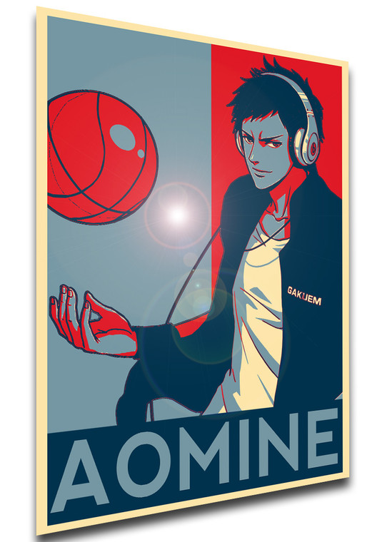 Poster Propaganda - Kuroko's Basket - Daiki Aomine Variant 01 SA0682