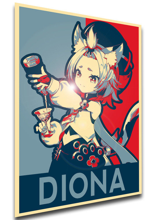 Poster Propaganda - Genshin Impact - Diona SA0645