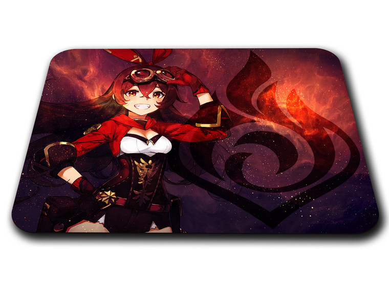 Mousepad - Galaxy - Genshin Impact - Amber