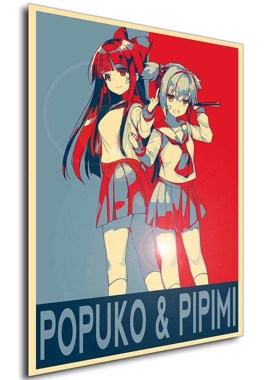 Poster - Propaganda - Pop Team Epic - Popuko & Pipimi variant