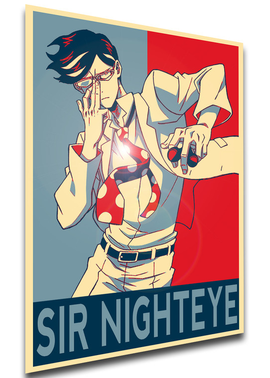 Poster Propaganda - My Hero Academia - Sir Nighteye - LL1173
