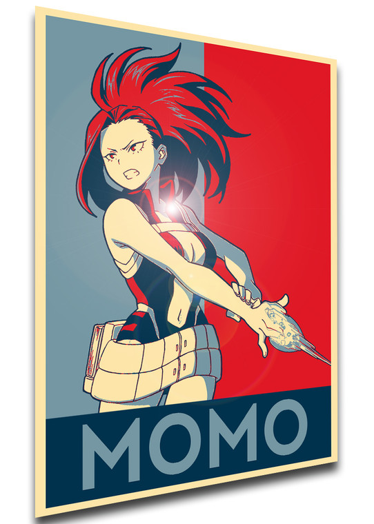 Poster Propaganda - My Hero Academia - Momo Yaoyorozu Variant - LL1169
