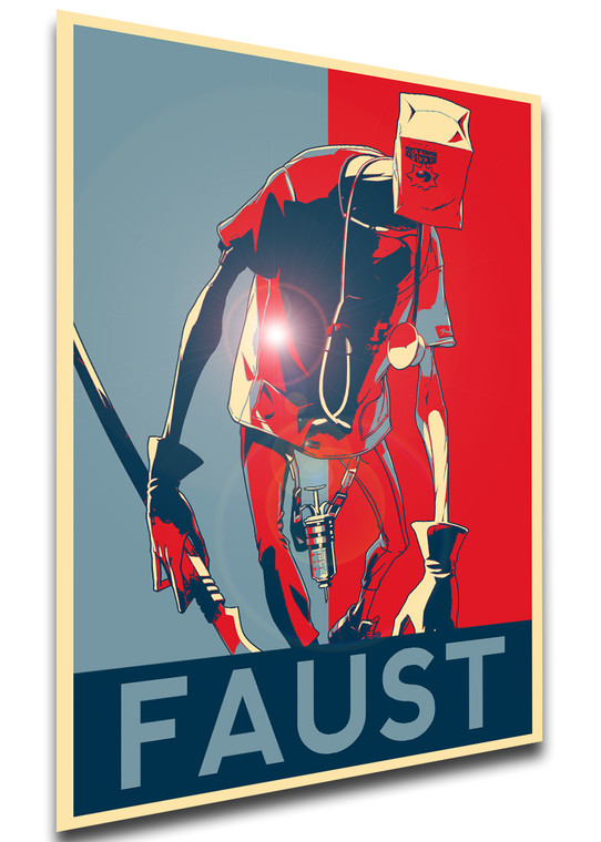 Poster Propaganda - Guilty Gear -STRIVE- Faust - LL2166