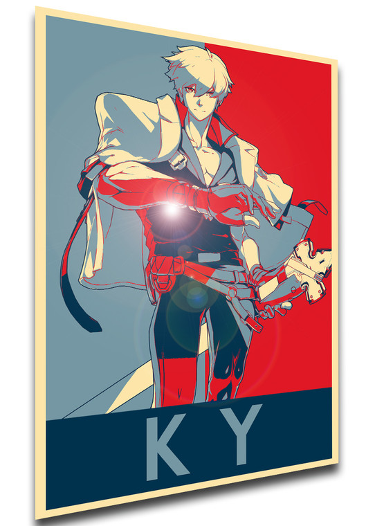 Poster Propaganda - Guilty Gear -STRIVE- Ky Kiske - LL2164