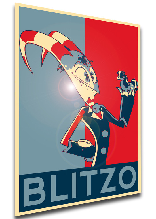 Poster Propaganda - Helluva Boss - Blitzo - LL1931