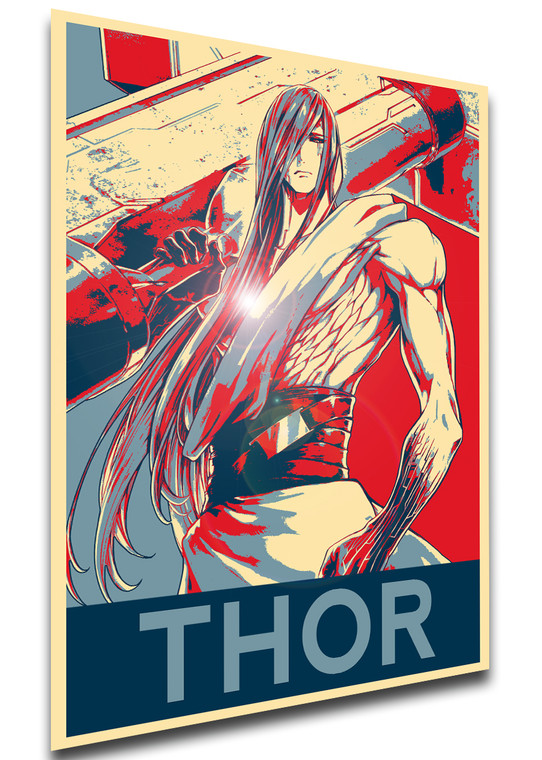 Poster Propaganda - Record of Ragnarok - Thor