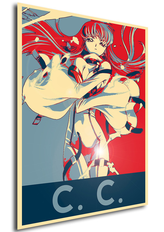 Poster - Propaganda - Code Geass - C.C. variant 4