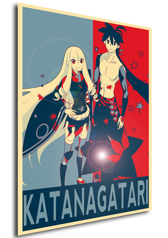 Poster - Propaganda - Katanagatari - Togame & Shichika var