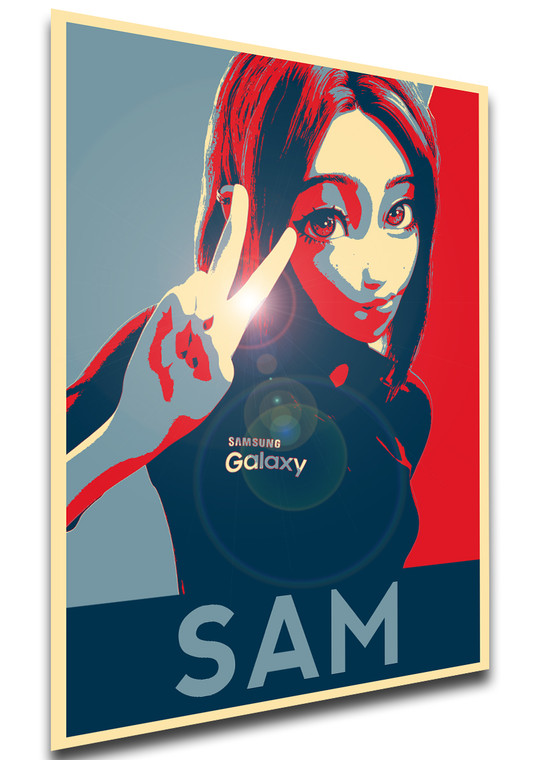 Poster Propaganda - Virtual Assistant - Samantha Sam Variant 01 SA0845