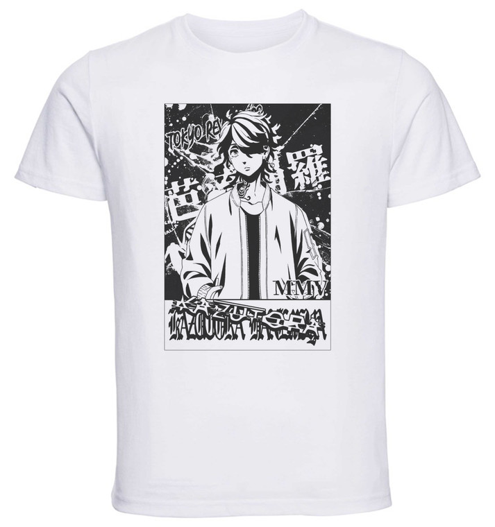 T-Shirt Unisex White - Tokyo Revengers - Kazutora